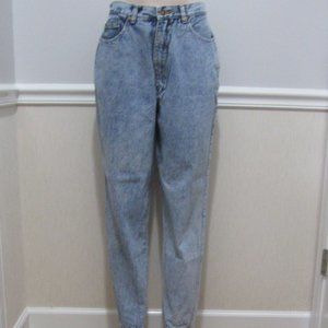 Genuine 80s Vintage High Waist Jeans sz 12 Acid Wash 100% Cotton